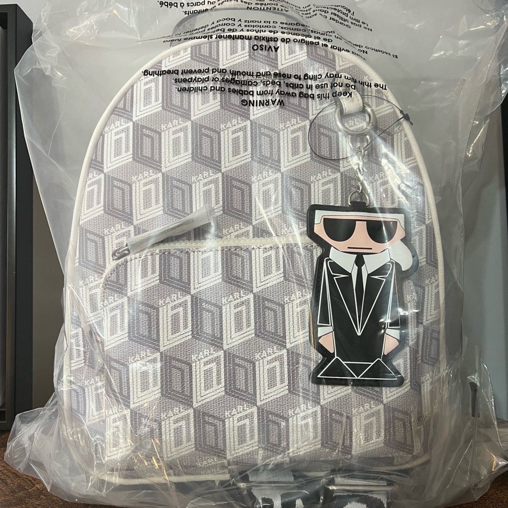 Karl Lagerfeld Backpack New With Tags